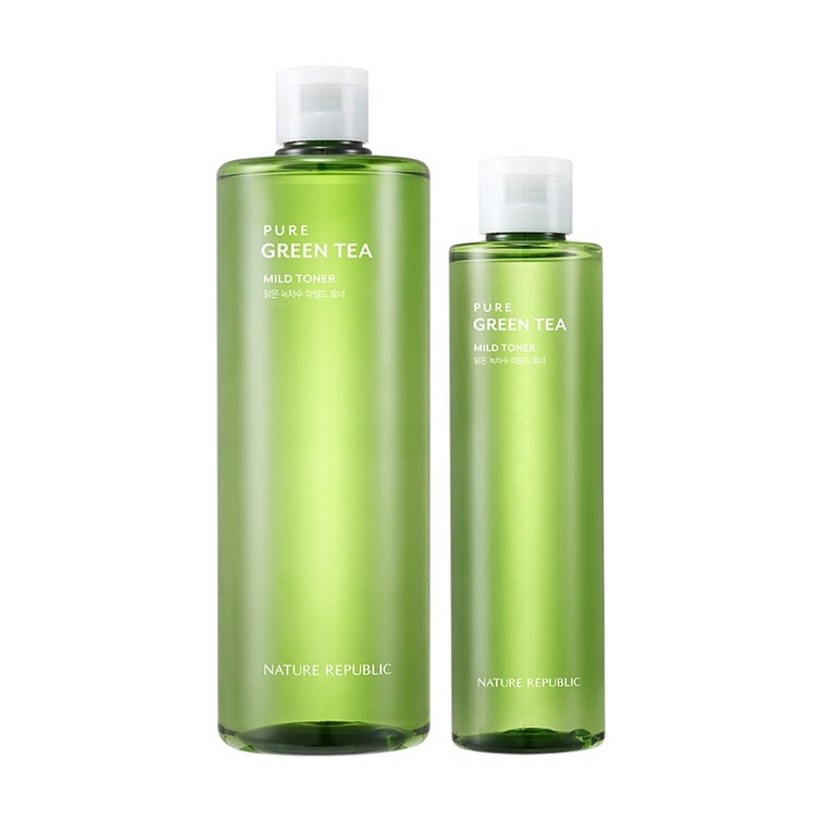 네이처리퍼블릭 맑은 녹차수 마일드 빅 토너 기획세트, 1세트, 700ml