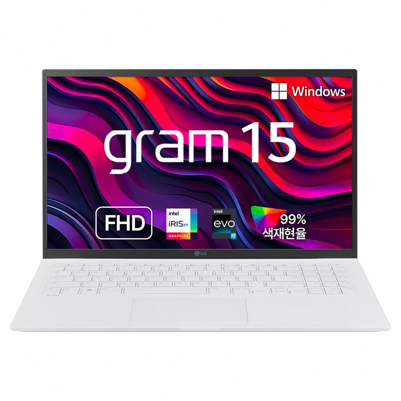 LG전자 2023 그램 15 코어i7 인텔 13세대, 스노우 화이트, 15ZG90R-GA75KN, 512GB, 8GB, WIN11 Pro 1