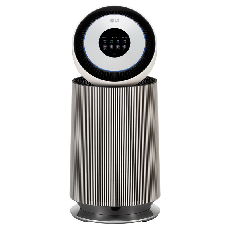 LG전자 퓨리케어 오브제컬렉션 AI+ 360 ̊ 공기청정기 G 필터 66㎡ 방문설치, AS205NSJA, 카밍 베이지 1