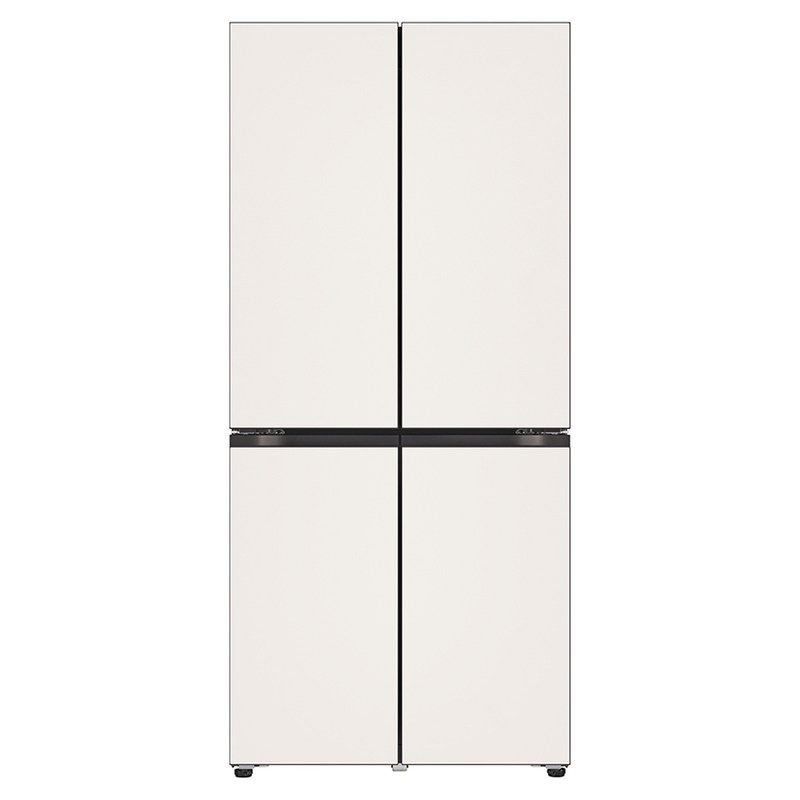 LG전자 디오스 오브제컬렉션 상냉장 하냉동 Fit Max 504L 4도어 냉장고 방문설치, M516GBB012S 1