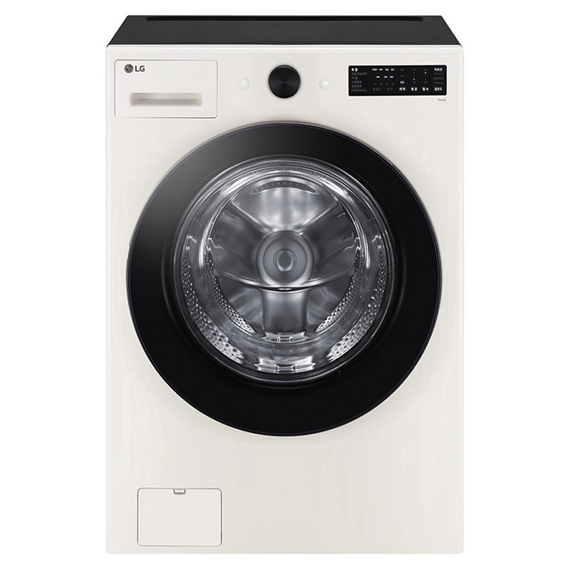 LG전자 트롬 오브제컬렉션 세탁기 21kg 방문설치, FG21ENR, 네이처 베이지 1