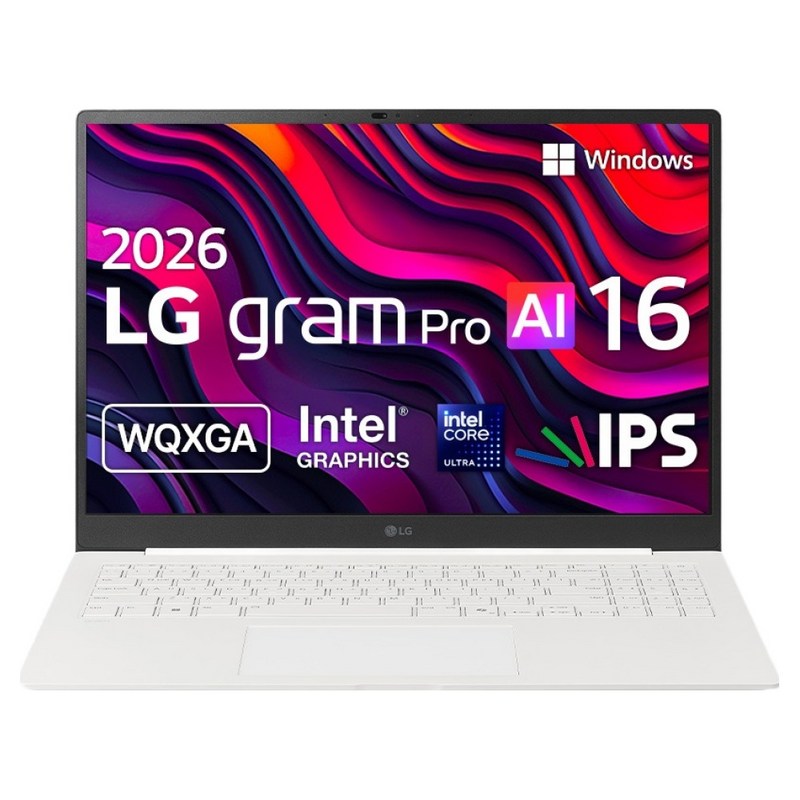 LG전자 2026 그램 Pro AI 16 코어Ultra5 방문설치, 에센스화이트, 16Z90U-GS5CK, 256GB, 16GB, WIN11 Home 4