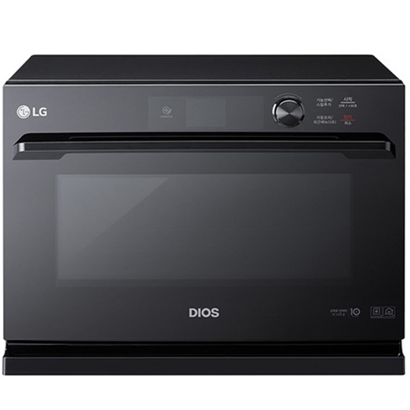 LG 디오스 광파오븐 32L 스모그 블랙 방문설치, ML32AW1 1