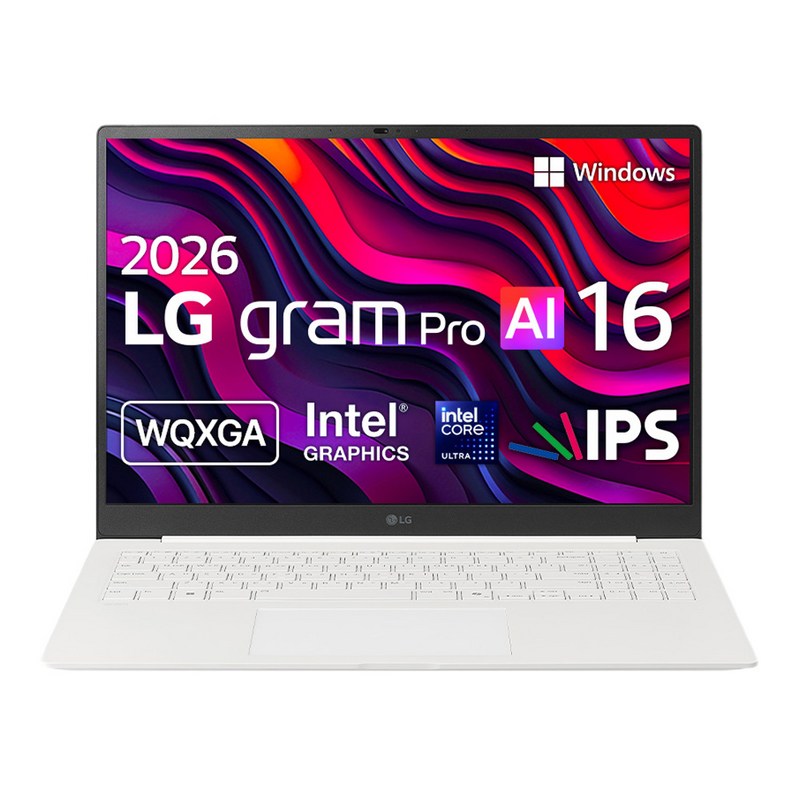 LG전자 2026 그램 Pro AI 16 코어Ultra5 방문설치, 에센스화이트, 16Z90U-GS5CK, 256GB, 16GB, WIN11 Home 3