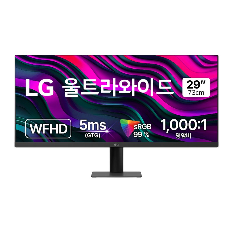 LG전자 WFHD 울트라와이드 모니터 방문설치, 73cm, 29U511A 1