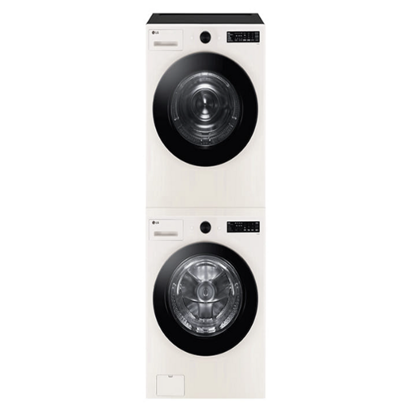 LG전자 트롬 오브제컬렉션 드럼세탁기 + 건조기 세트 KFG21EN-8EN 21kg + 18kg 방문설치, 네이처 베이지+네이처 베이지 1