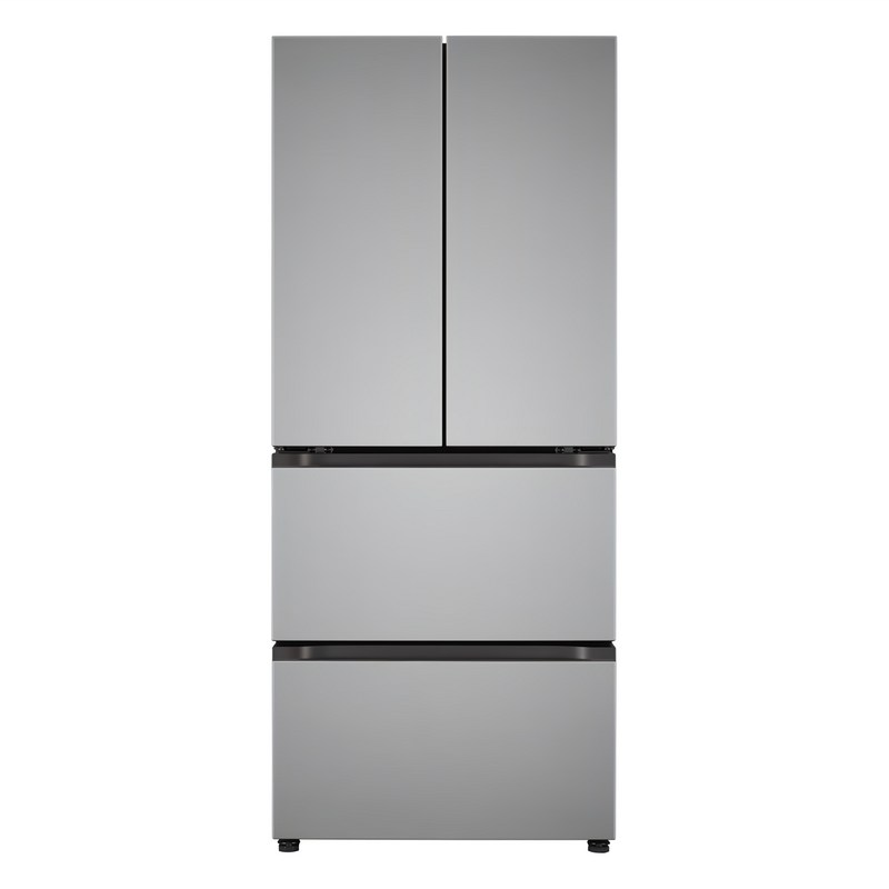 [색상선택형] LG전자 오브제 컬렉션 402L 스탠드형 4도어 김치냉장고 메탈 디오스 방문설치, 프라임실버, Z408MPSF23 1