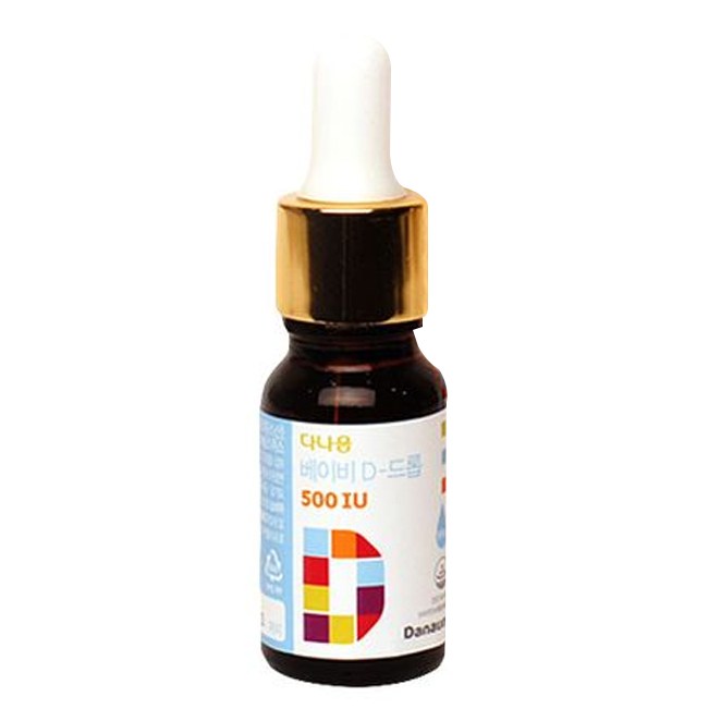 다나음 비타민 베이비 D 드롭 500 IU, 1개, 9.9ml - thumb image