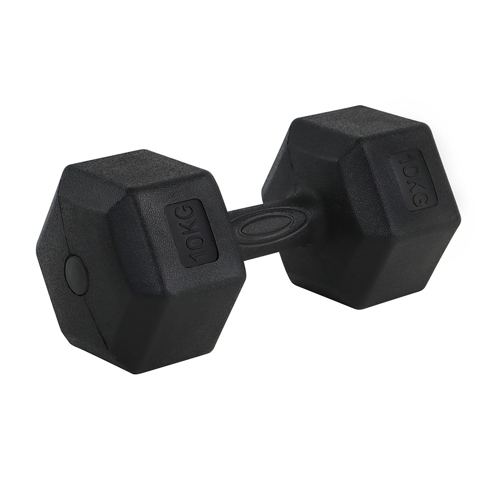 코멧 스포츠 고중량 육각 덤벨 아령 블랙, 10kg, 2개입 - thumb image