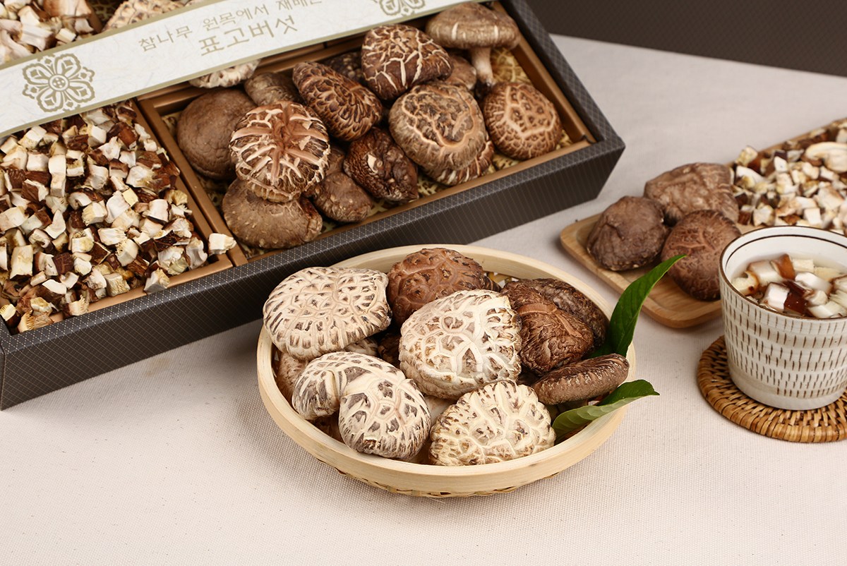표고버섯 건강조아 동고 80g + 표고채 50g x 2p세트, 1세트 - thumb image