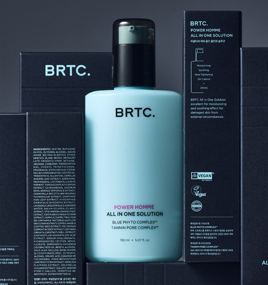 비알티씨 파워 옴므 솔루션 올인원, 150ml, 2개 - thumb image