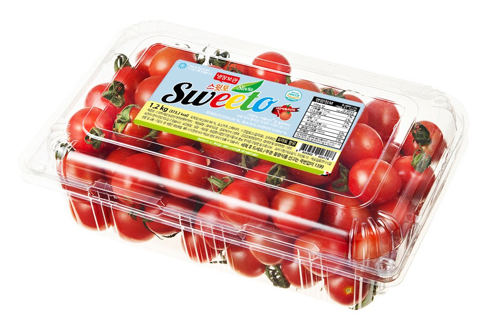 스윗토 스테비아 대추방울토마토, 1.2kg, 1팩 - thumb image