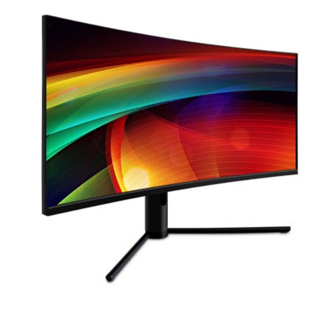 한성컴퓨터 WQHD 1500R 커브드 리얼 144 울트라와이드 게이밍 모니터, 86.4cm, TFG34Q14W 1500R(무결점) - thumb image