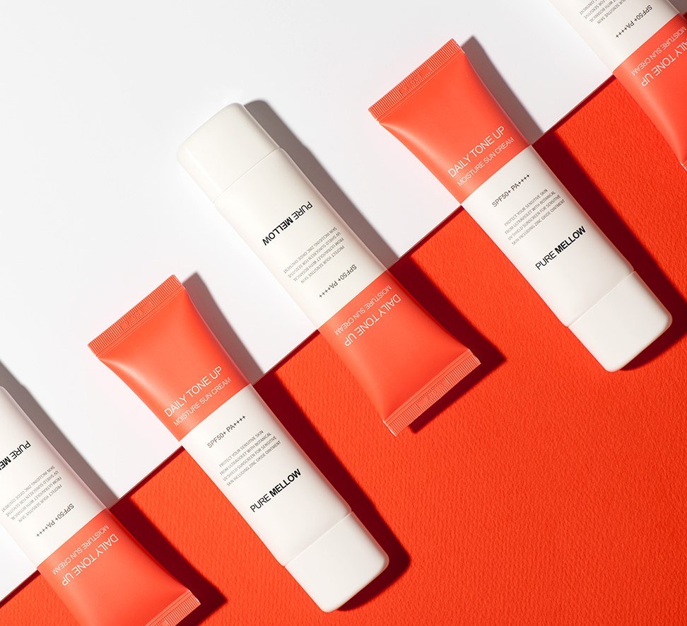 퓨어멜로우 데일리 톤업 촉촉 선크림 SPF50+ PA++++, 50ml, 2개 - thumb image