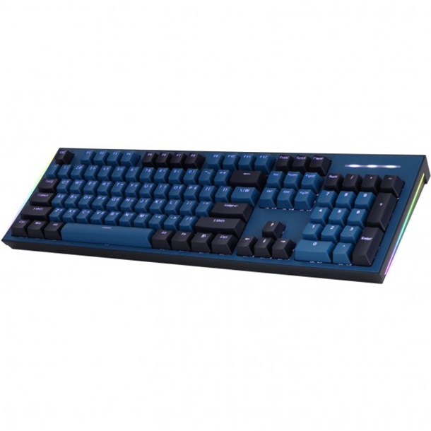 COX CK01 교체축 사이드 RGB 게이밍 기계식 키보드, 네이비, CK01NV(갈축), 일반형 - C