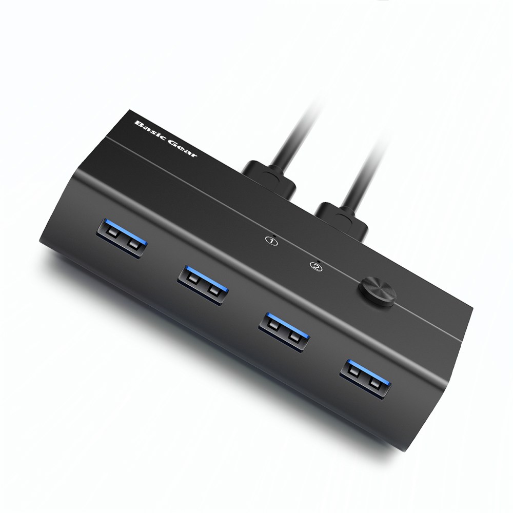 베이직기어 USB 4포트 KVM 스위치 - thumb image