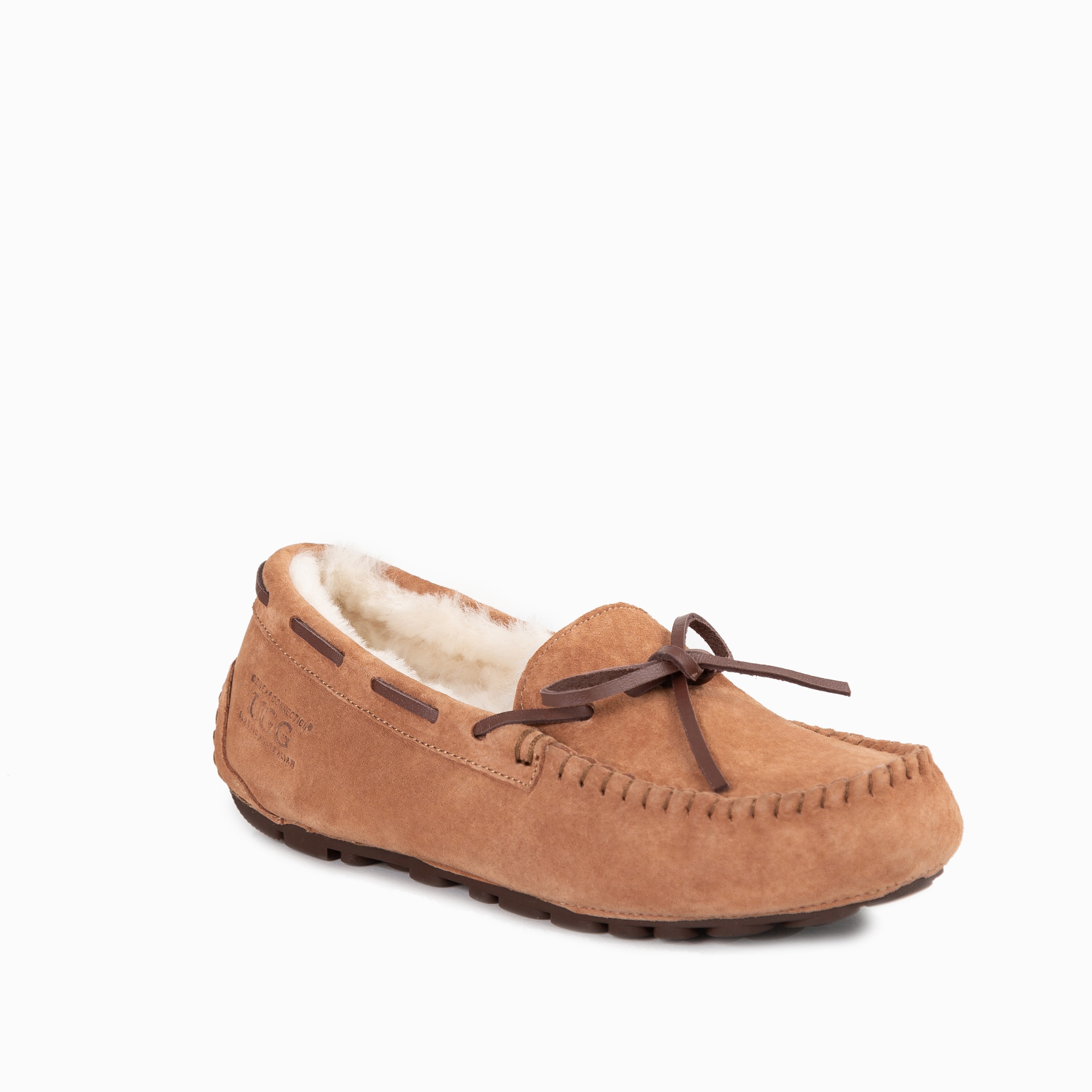 UGG 어그 모카신 털모카신 겨울 양털 퍼 방한 로퍼 단화 호주 정품 오즈웨어 - thumb image
