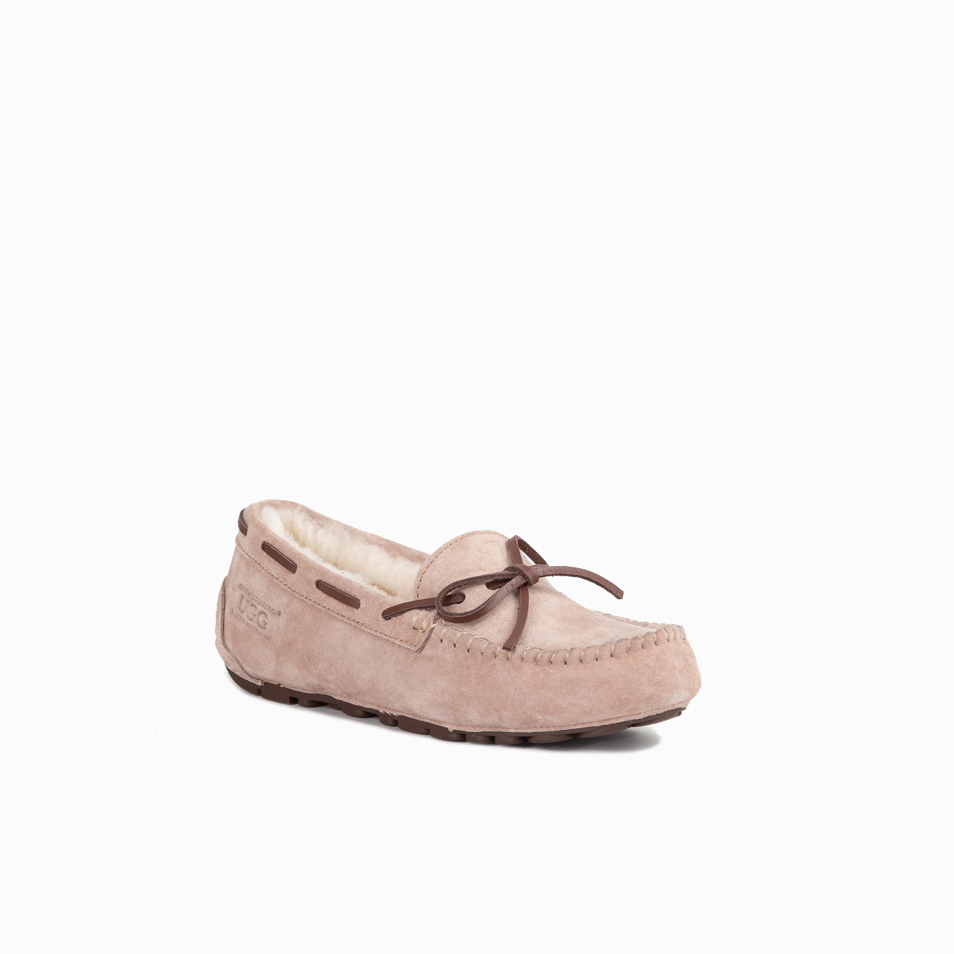 UGG 어그 모카신 털모카신 겨울 양털 퍼 방한 로퍼 단화 호주 정품 오즈웨어 - thumb image