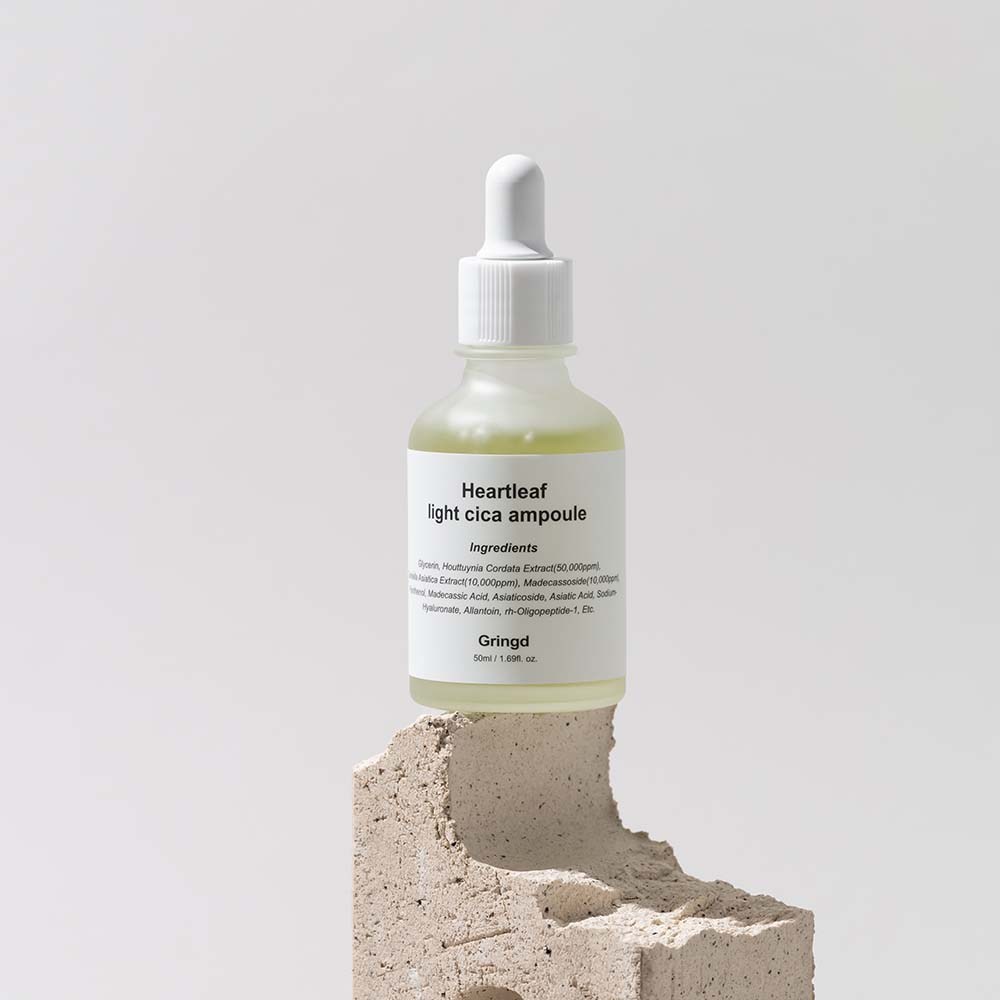 그링드 어성초 시카 EGF 앰플 히알루론산 화이트닝 미백 주름 세럼 에센스, 1개, 50ml - thumb image