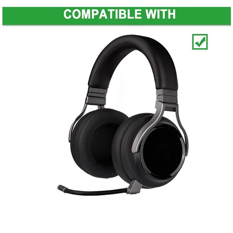 커세어 virtuoso RGB 이어패드 버츄오소 호환 헤드셋 커버 이어 쿠션 헤드폰 스펀지 수리 교체, 커세어 RGB 이어패드 1쌍[블랙] - thumb image
