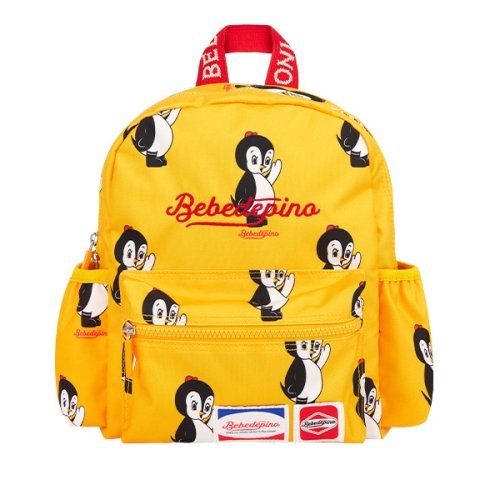BEBE DE PINO [키즈]올오버휴고스쿨백_BP33AB393, Yellow, Free - B