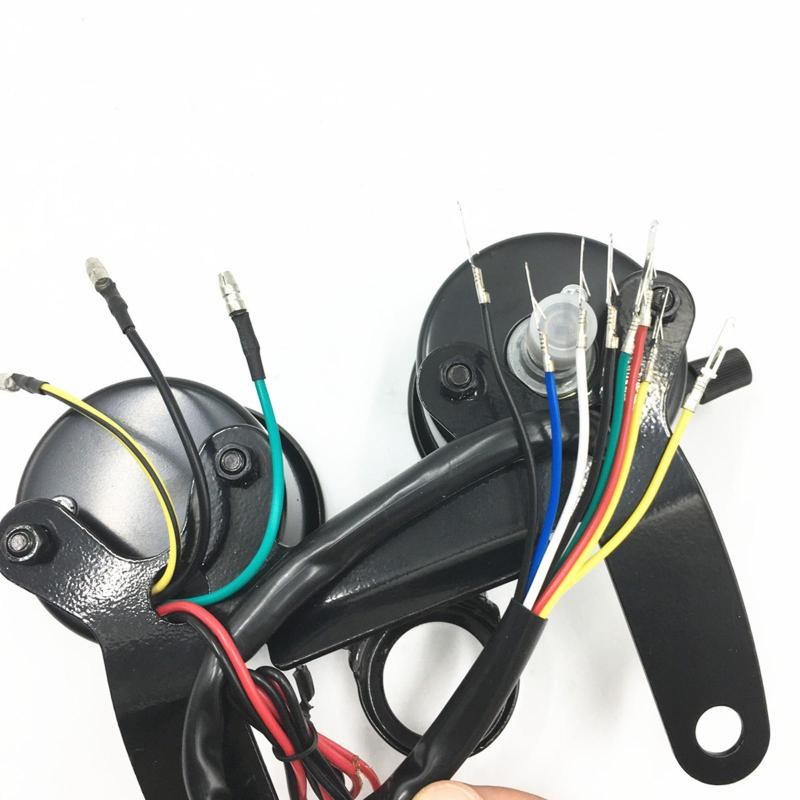 설치가 편리한 오토바이 속도계 Premium Professional, 13cmx11cm, 스테인레스 스틸, 검은색 - thumb image