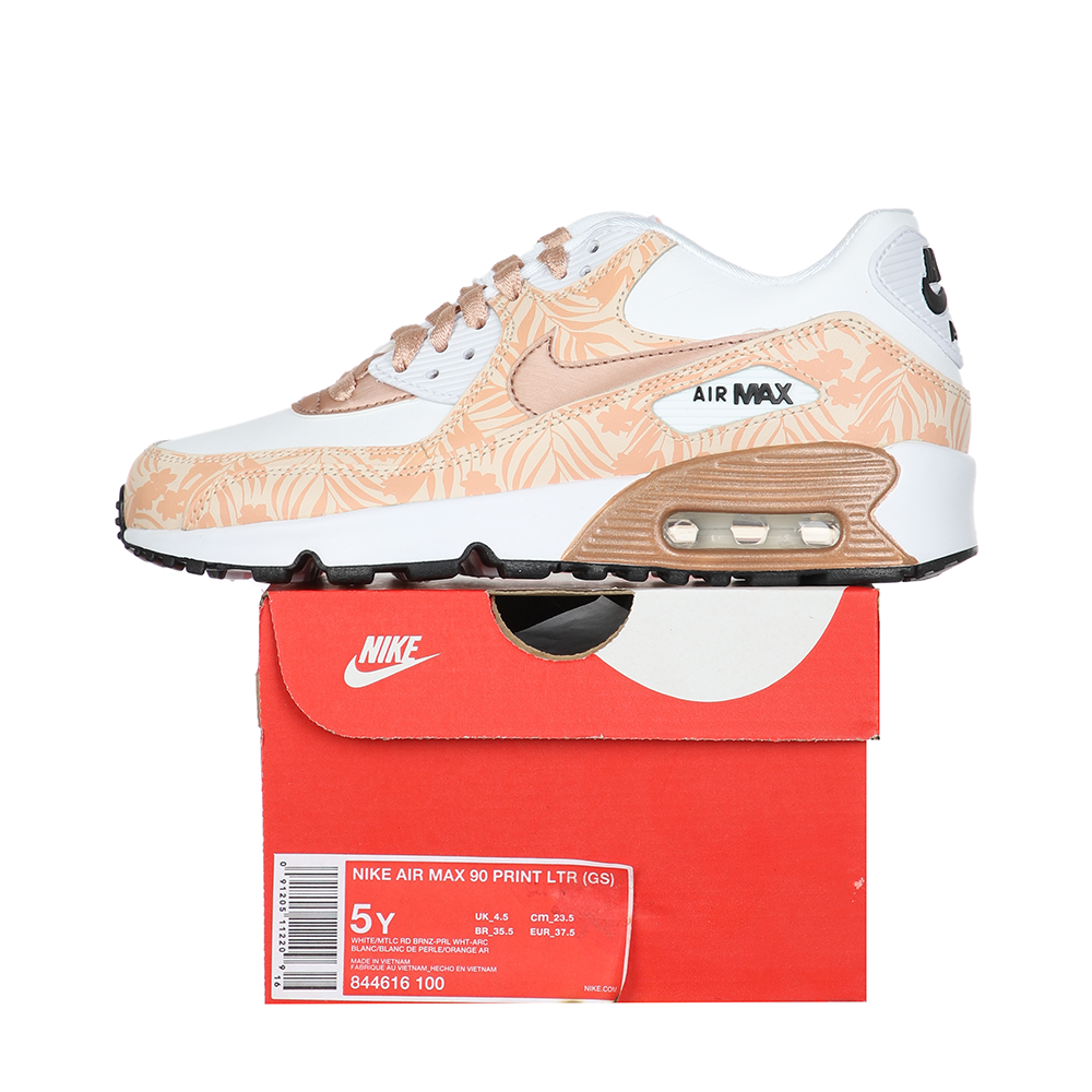 Nike air max 90 print ltr best sale