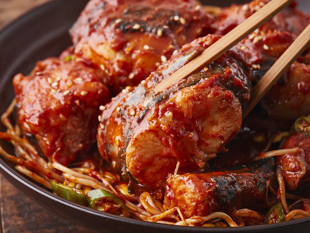 THE푸짐한 아귀많이 아귀찜 1400g + 소스 300g 세트 (냉동), 1세트 - 기타수산물 | 쿠팡